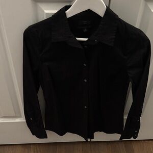 J. Crew Kids Black Button Down Shirt
